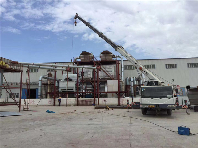 定边县“手脚齐动”—— 吊车的 “协同作业” 技术